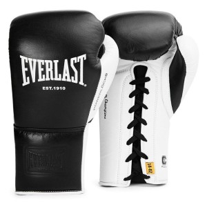 Rękawice Bokserskie Everlast Lace Powerlock OG Pro Fight Gloves - obrazek 6