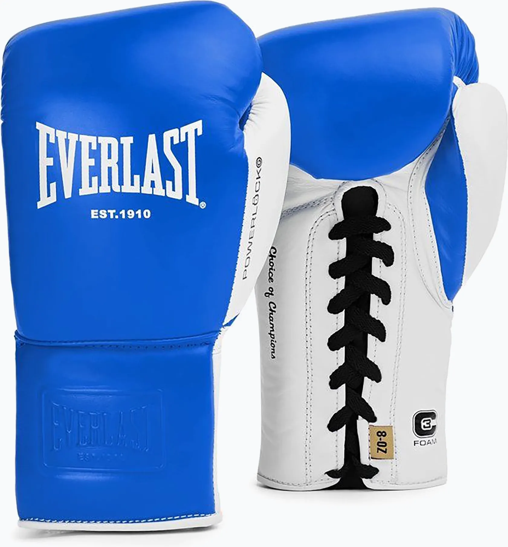 Rękawice Bokserskie Everlast Lace Powerlock OG Pro Fight Gloves - obrazek 3