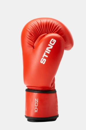 Rękawice bokserskie turniejowe Sting WORLD BOXING - obrazek 3